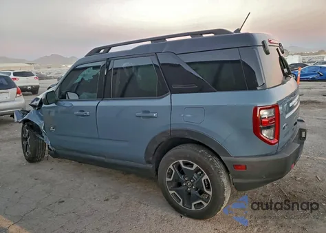 2024 Ford Bronco Sport Outer Banks z USA, uszkodzony, nr VIN 3FMCR9C61RRF26833